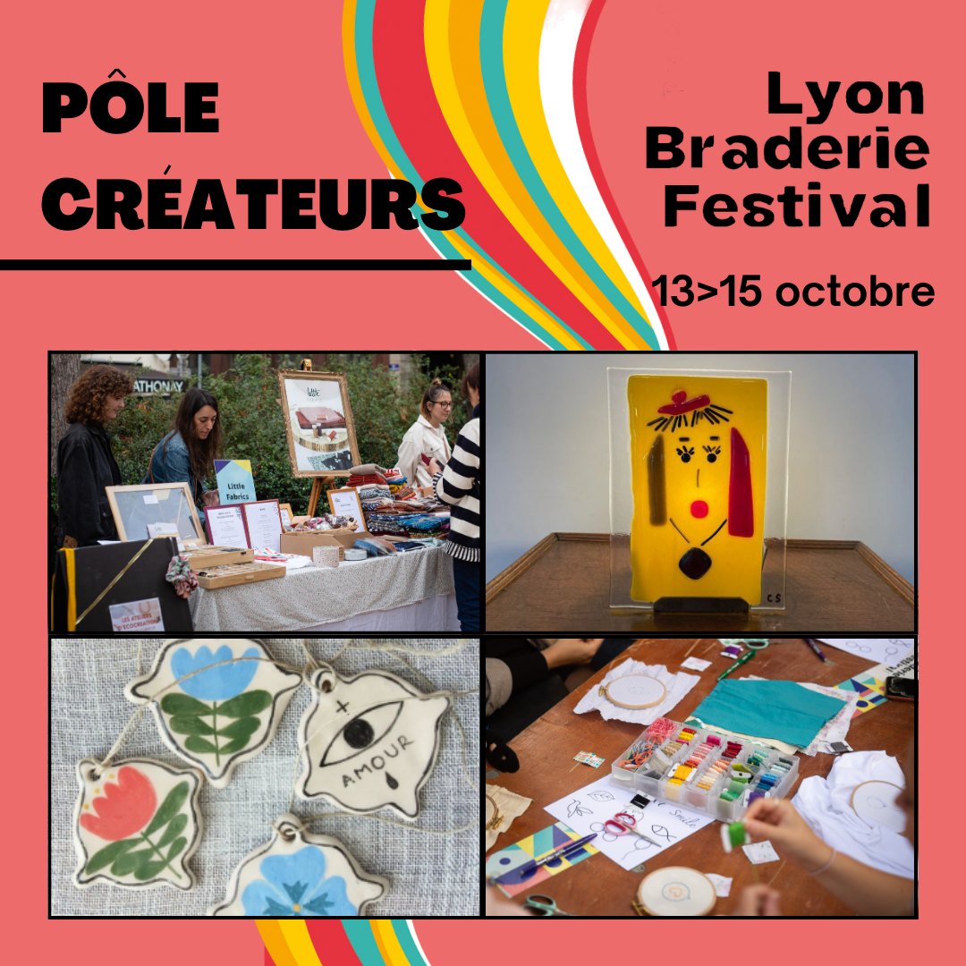 Pole créateurs Lyon Braderie Festival
