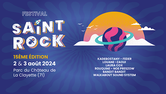 Affiche Saint Rock 2024