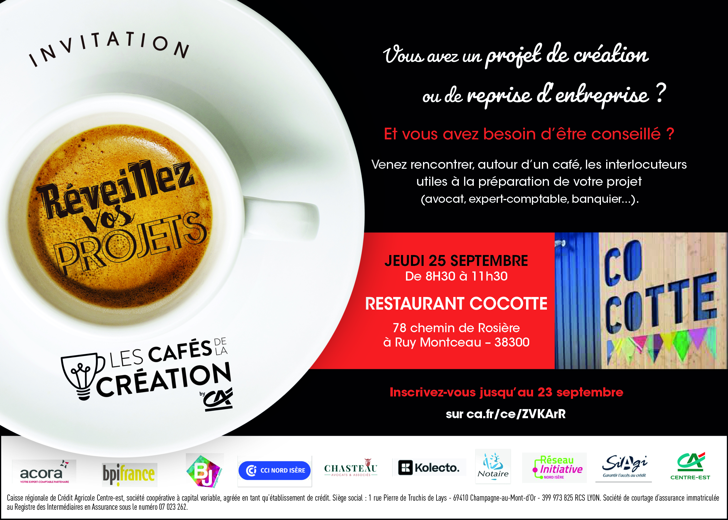 Invitation RUY MONTCEAU 25 SEPTEMBRE 2025
