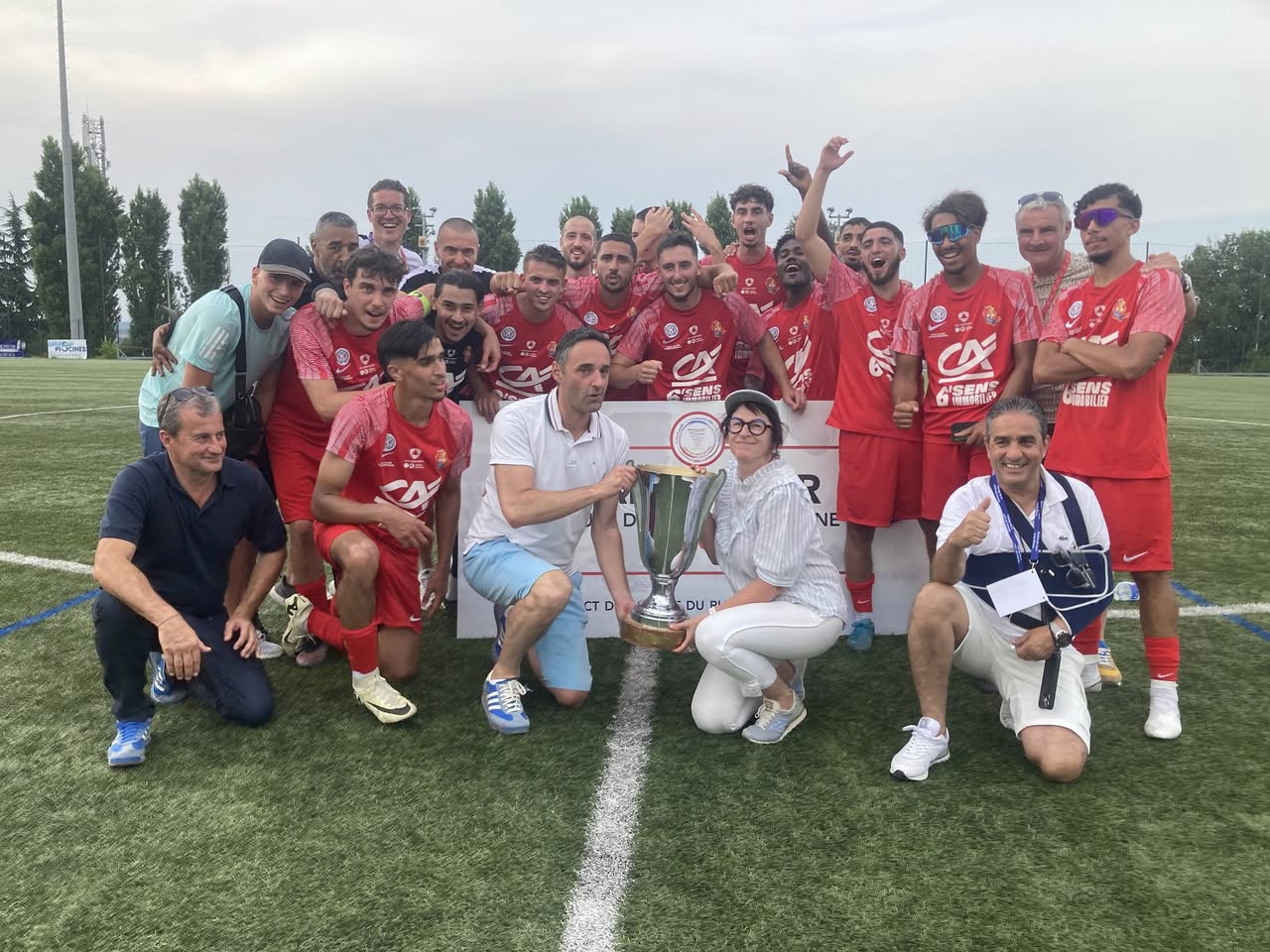 Olympique Lyon Sud, vainqueur de la coupe homme 2025